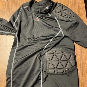 Boys xl football padded shirt adidas